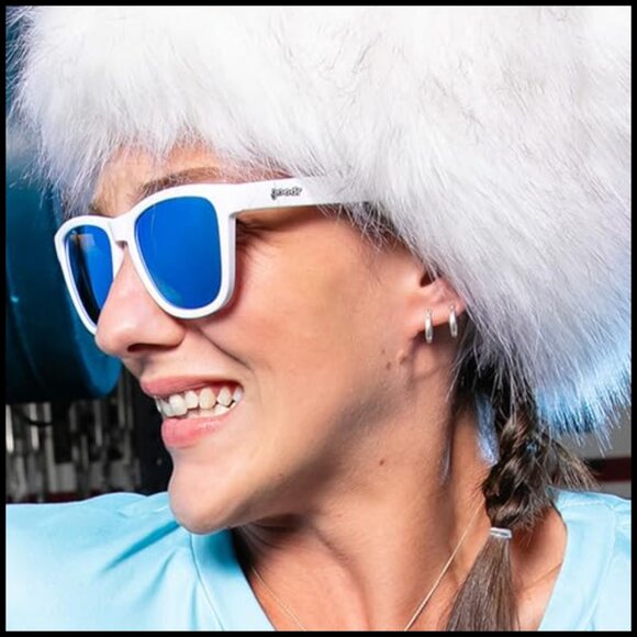 Polarized Sunglasses with No Slip No Bounce Fit for Active Use